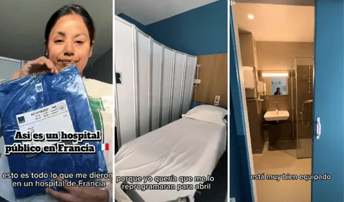 Perú, Francia, hospital, peruana en francia