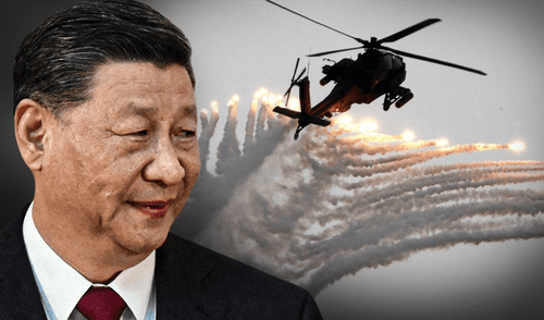 Las maniobras de China sobre Taiwán incluyeron aviones de combate y misiles de precisión. Foto: composición LR / CNN