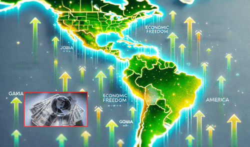 El reciente ranking elaborado anualmente por Heritage destaca a Chile y Uruguay como los líderes en el sector de la libertad económica. Foto: composición LR/chatgpt/Instituto de Libertad Económica para Puerto Rico