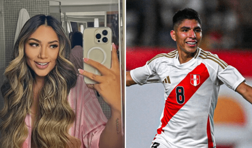 Recientemente, el exjugador de Universitario Piero Quispe fue vinculado a un affaire con la modelo Olenka Mejía. Foto: composición LR/ATV/América TV