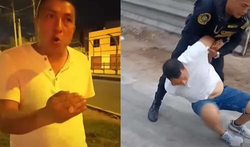 Liberan a comandante PNP detenido por manejar ebrio en Los Olivos. Foto: Composición LR/Captura de pantalla de intervención policial Liberan a comandante PNP detenido por manejar ebrio en Los Olivos. Foto: Composición LR/Captura de pantalla de intervención policial