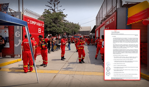 Sede de Bomberos en San Juan de Lurigancho se encuentra en mal estado