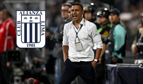 Sergio Aquino llegó al banquillo de Libertad en diciembre del 2024. Foto: composición LR/AFP Sergio Aquino llegó al banquillo de Libertad en diciembre del 2024