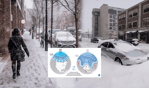 Este fenómeno meteorológico generará condiciones invernales en el este de EE.UU. y Canadá durante abril, con aire frío y nevadas fuera de temporada. Foto: Composición LR/La Nación/Toronto Hispano/Independent en Español Este fenómeno meteorológico generará condiciones invernales en el este de EE.UU. y Canadá durante abril, con aire frío y nevadas fuera de temporada. Foto: Composición LR/La Nación/Toronto Hispano/Independent en Español