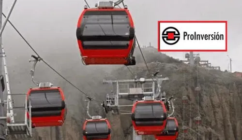 ATU responde que con ProInversión relanzará los teleféricos de Lima.