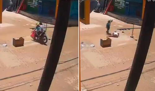 Afectados temieron sufrir daños graves tras la caída en Sullana, Piura