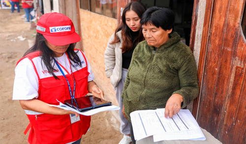 Cofopri empadrona lotes de familias en Perú para que obtengan títulos de propiedad gratis.