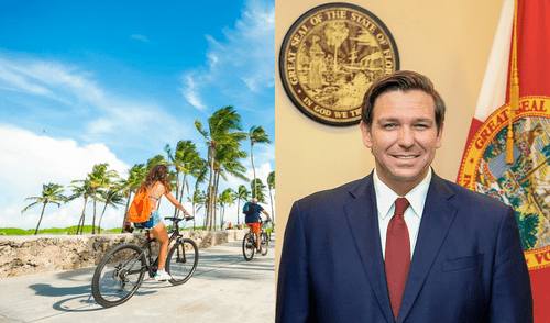 Ron DeSantis propone imponer impuestos a los turistas y extranjeros. Foto:Benoit Properties International /Ecured