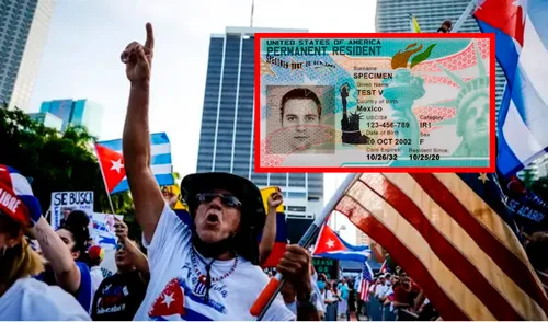 Con el fin de la Ley de Ajuste Cubano, los migrantes cubanos enfrentan una nueva realidad, sin una ruta clara para regularizar su estatus en Estados Unidos. Foto: Composición LR/CNN/BBC