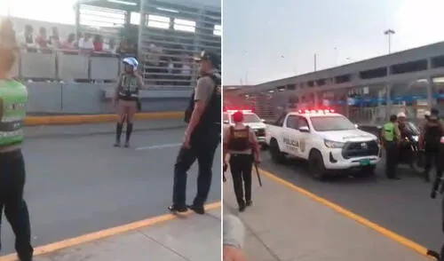 ATU informa cierre temporal de estación Caquetá por incidente fatal en Metropolitano. Foto: composición LR/difusión Hombre muere al cruzar vía del Metropolitano en estación Caquetá