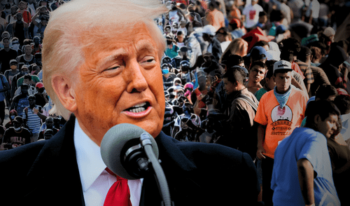 Florida pide a Donald Trump acelerar deportaciones de indocumentados sin antecedentes penales. Foto: composición LR/AFP Florida pide a Donald Trump acelerar deportaciones de indocumentados sin antecedentes penales.