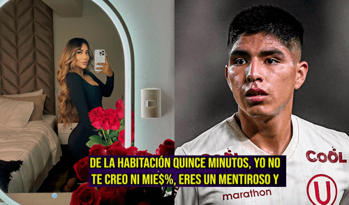 Olenka Mejía cuenta con 29 años y Piero Quispe con 23.