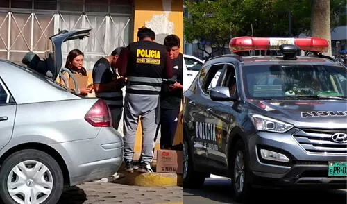 PNP capturó a delincuente que robo autopartes de autos en Miraflores. Foto: Composición LR/CDN/Captura de pantalla de intervención policial