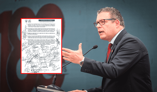 Morgan Quero, ministro de Educación, tendrá que responder un pliego de preguntas ante el Congreso | Foto: composición: LR. Morgan Quero, ministro de Educación, tendrá que responder un pliego de preguntas ante el Congreso