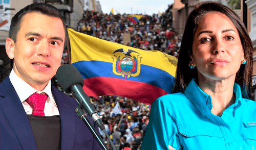 Durante la primera vuelta en Ecuador, realizada el 9 de febrero, Noboa logró el 44,17% de los votos, mientras que González alcanzó el 44%. Foto: Composición LR. Durante la primera vuelta en Ecuador, realizada el 9 de febrero, Noboa logró el 44,17% de los votos, mientras que González alcanzó el 44%. Foto: Composición LR.