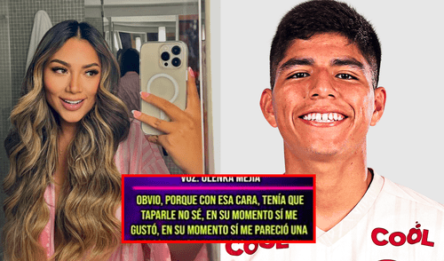 Olenka Mejía afirmó que sostuvo una relación sentimental con Piero Quispe. Foto: Composición LR/Instagram Olenka Mejía afirmó que sostuvo una relación sentimental con Piero Quispe