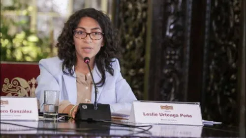 Moción de interpelación contra la ministra Urteaga. Foto: GOB Moción de interpelación contra la ministra Urteaga.