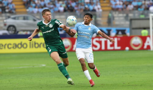 Sporting Cristal vs. Palmeiras Maxloren Castro