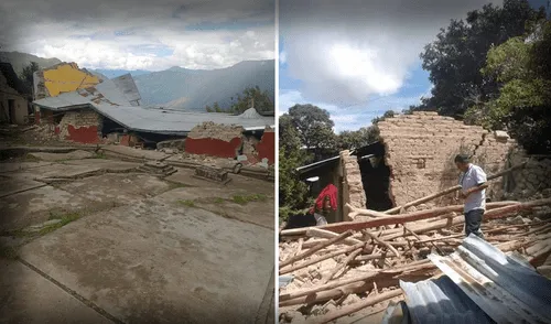 Poblado de Cajamarca se hunde