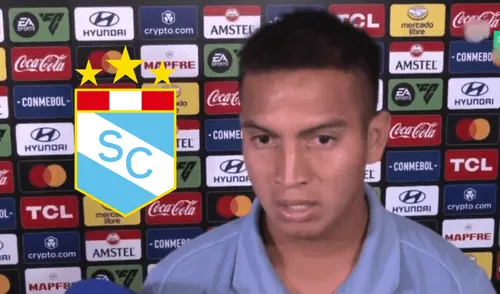 Martín Távara se pronuncia tras derrota de Sporting Cristal