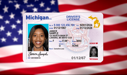 El Real ID es un documento federal de identificación en Estados Unidos que cumple los estándares de seguridad requeridos por el país. Foto: ClickOnDetroit