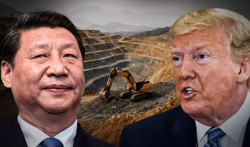 China impondrá controles de exportación a siete minerales de tierras raras. Foto: composición LR