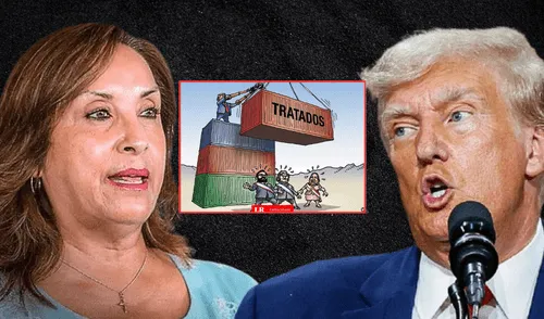 Dina Boluarte, Donald Trump, aranceles de 10% para Perú, Colombia, Argentina, Chile, América Latina