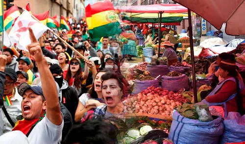 Crisis en Bolivia genera actualmente el alto costo en su canasta básica familiar.