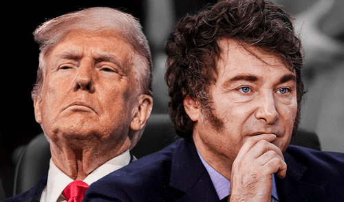 Donald Trump aplicó el mínimo de los aranceles recíprocos a Argentina. Foto: composición LR