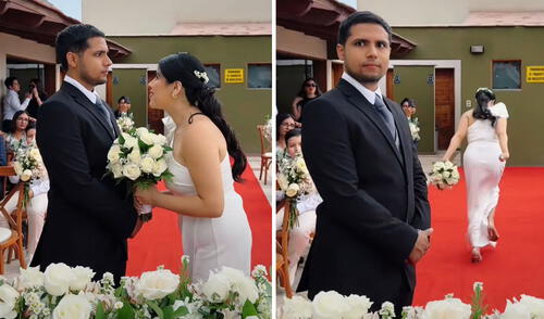 Peruana 'rechazó' a su novio en plena boda al estilo de la 'Novia de Bagua' y es viral: "No acepto"