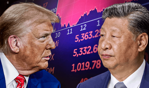 Donald Trump intensifica guerra comercial con China: aranceles del 34% desatan pánico en mercados globales.
