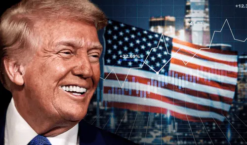 Donald Trump asegura que sus políticas se mantendrán intactas y lanza mensaje directo a inversionistas en Estados Unidos. Foto: composición LR Donald Trump asegura que sus políticas se mantendrán intactas y lanza mensaje directo a inversionistas en Estados Unidos.