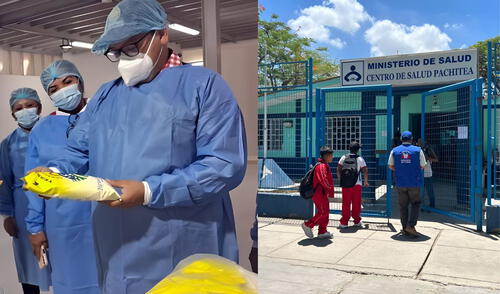 Niños que se intoxicaron con productos de Wasi Mikuna reingresaron a hospital de PachiteaFoto: Composición LR/Randio Onda/X