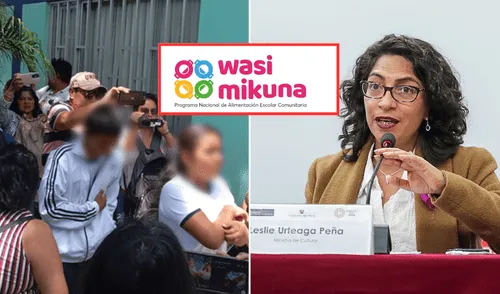 La ministra Leslie Urteaga enfrentará una interpelación en el Congreso por intoxicación de escolares con alimentos de Wasi Mikuna.