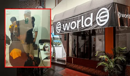 Escaneo de iris de WorldCoin
