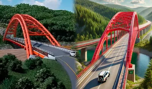 Los pobladores del valle del Chipurana se beneficiarán con la construcción del puente vehicular Pongo Isla. Foto: Composición LR Los pobladores del valle del Chipurana se beneficiarán con la construcción del puente vehicular Pongo Isla. Foto: Composición LR