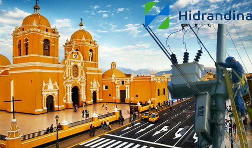 Corte de luz de Hidrandina