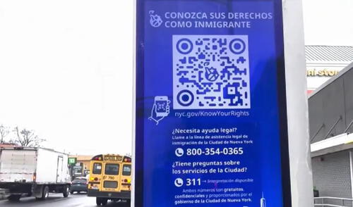 El folleto digital para inmigrantes es una iniciativa de la alcaldía de New York. Foto: Telemundo. El folleto digital para inmigrantes es una iniciativa de la alcaldía de New York. Foto: Telemundo.