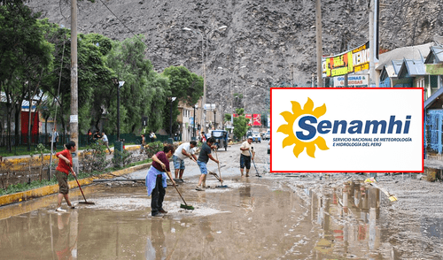 Senamhi advierte el clima y tiempo en Lima y otras 14 regiones del 5 de abril al 7 de abril. Foto: composición de Gerson Cardoso/EFE Verde/Senamhi/La República Pronóstico del tiempo y clima en Lima y Perú, según Senamhi