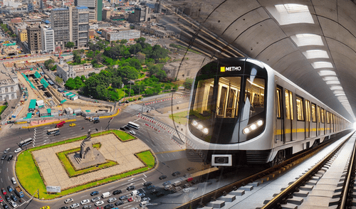 Línea 2 del Metro de Lima será el primer tren subterráneo del Perú con estaciones de Ate hacia el Callao. Foto: composición de Gerson Cardoso/MTC/IA Línea 2 del Metro de Lima será el primer tren subterráneo del Perú con estaciones de Ate hacia el Callao.