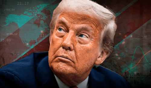 El presidente Donald Trump defiende su política arancelaria en Truth Social, asegurando que traerá empleos y empresas de vuelta a EE.UU. a pesar de un contexto económico complejo. Foto: composición LR/AFP