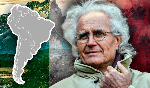 Luciano Benetton adquirió las hectáreas en Argentina en 1991 a través de la compra de la empresa Compañía de Tierras del Sud Argentino S.A. (CTSA). Foto: Composición LR/AFP/Eclipse Travel La historia del empresario italiano que compró 900.000 hectáreas en Sudamérica y afectó a comunidades indígenas