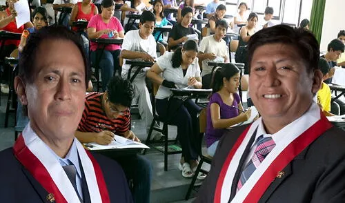 Segundo Montalvo y Waldemar Cerrón son impulsores de este dictamen que pasó al Pleno.