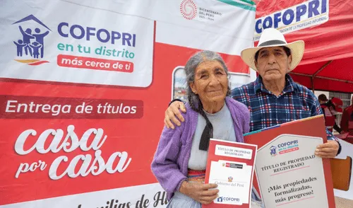 El Organismo de Formalización de la Propiedad Informal (Cofopri) es una enitdad adscrita al Ministerio de Vivienda, Construcción y Saneamiento (MVCS).