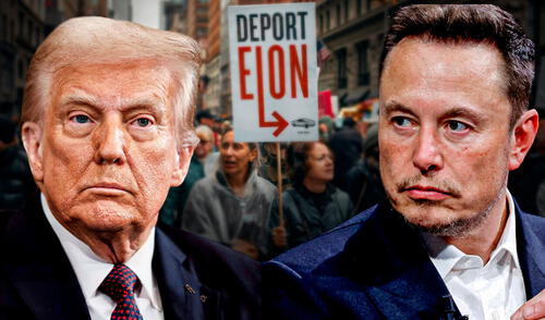 Las protestas se concentraron en Washington tras las imposiciones de Trump.