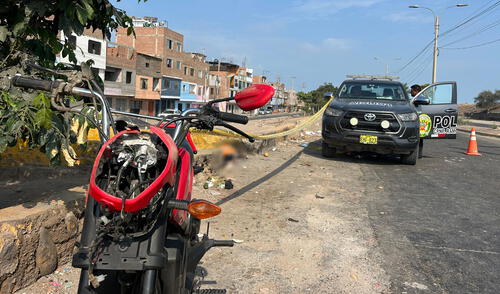 Accidente en av. Morales Duárez dejó dos fallecidos.