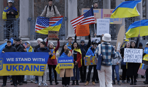 Un error en la comunicación del DHS genera confusión entre los ucranianos que buscan refugio en EE. UU. Foto: El Mundo Un error en la comunicación del DHS genera confusión entre los ucranianos que buscan refugio en EE. UU. Foto: El Mundo