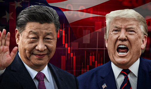 China ha respondido ante los aranceles del 34% impuestos por Trump. Foto: composición LR
