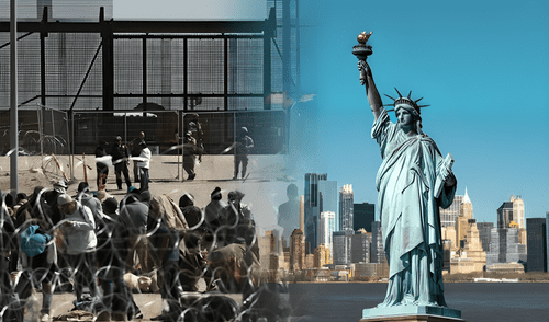 Miles de inmigrantes en Nueva York podrían recibir una compensación económica de hasta 10.000 dólares. Foto: composición LR Miles de inmigrantes en Nueva York podrían recibir una compensación económica de hasta 10.000 dólares.