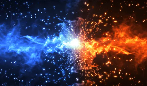 Científicos descubrieron un nuevo y extraño estado de la materia "mitad hielo, mitad fuego" donde coexisten espines de electrones fríos y calientes.